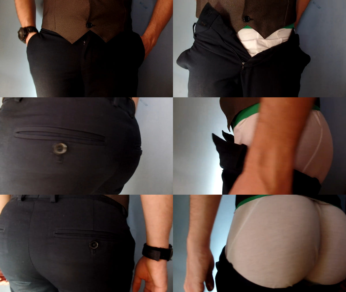 Men's Elegance:  Hot, Bold & Loose (aka Dapper Men's Underwear Expression & Exposé)