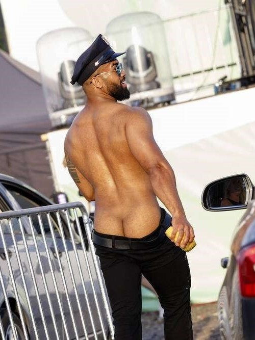 Car Wash Man Exhibit