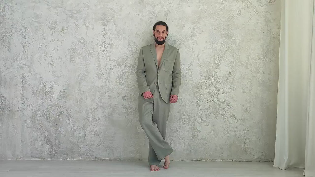 Easy Linen Suit Master Man