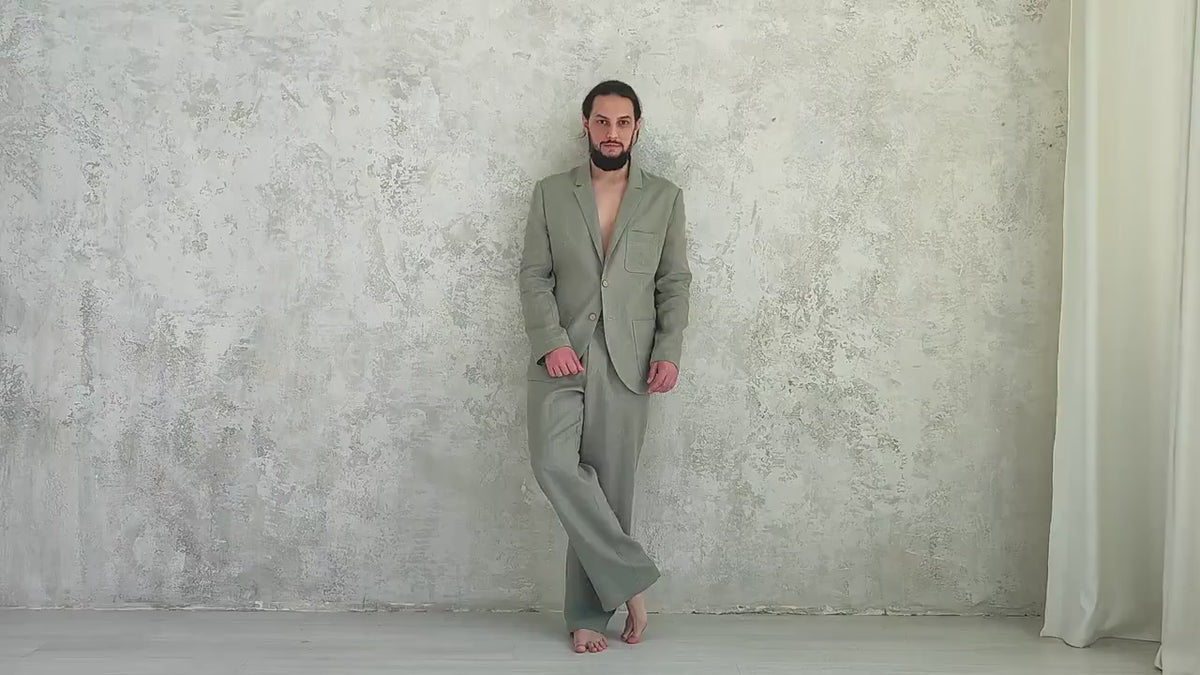 Easy Linen Suit Master Man