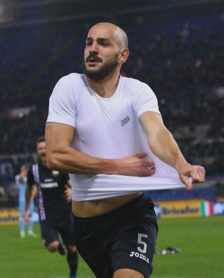 Riccardo Saponara, Soccer Star Saves the Day and Is Celebrated by Being Stripped